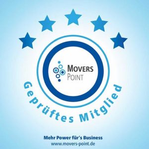 Geprüftes Mitgleid von Movers Point - Mehr Power für's Business
